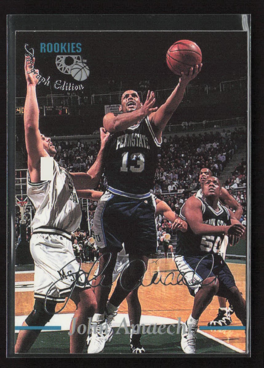 1995 Classic Rookies #67 John Amaechi Autograph Edition