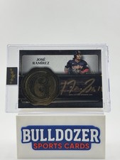 2025 Topps Five Star Jose Ramirez Golden Graphs Autograph /50