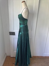 sachin and babi light blue dress Emerald Green Lace-Up Mermaid Tight Prom Gown