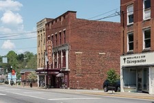 Spencer West Virginia Robey Theatre Downtown Block 2015 Brick Buildings
