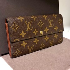 Louis Vuitton Portefeuille Sarah Long Wallet Monogram