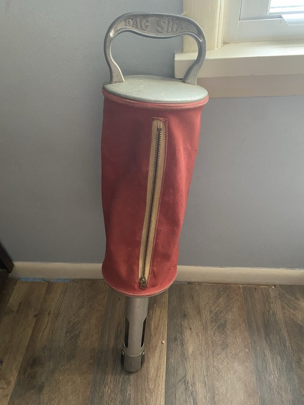 Bag Shag Vintage Golf Ball Retriever Accessory Red
