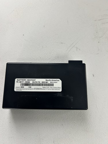 2011-2017 LEXUS CT200H BATTERY MAYDAY CONTROL MODULE 86777-0W060 - Picture 5 of 7