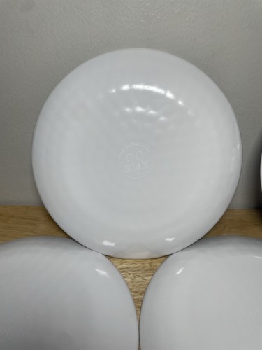 Set Of ( 8 ) 100% Melamine Dinner Plates Sealife Coral Seahorse 9in Plates Beach - Picture 11 of 17