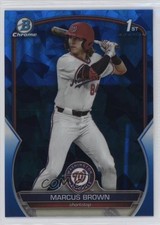 2023 Bowman Chrome Draft Sapphire Edition Marcus Brown #BDC-26 01nw