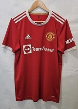 Manchester United Football Club 2021/22 Home Shirt Ronaldo No 7 Size Medium 