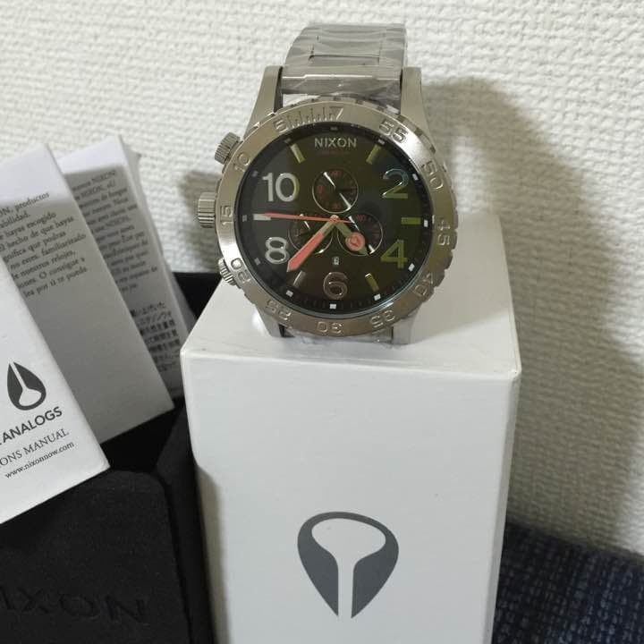 Watch Bracelet Pink Mens Hand Black Dial Silver 51 Chronograph Nixon 30 Second - VintageWatches.PK Watch Bracelet Pink Mens Hand Black Dial Silver 51 Chronograph Nixon 30 Second - vintagewatches.pk