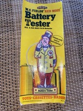 W.C. Fields Red Nose Battery Tester Sealed in Package American Noveltronics corp