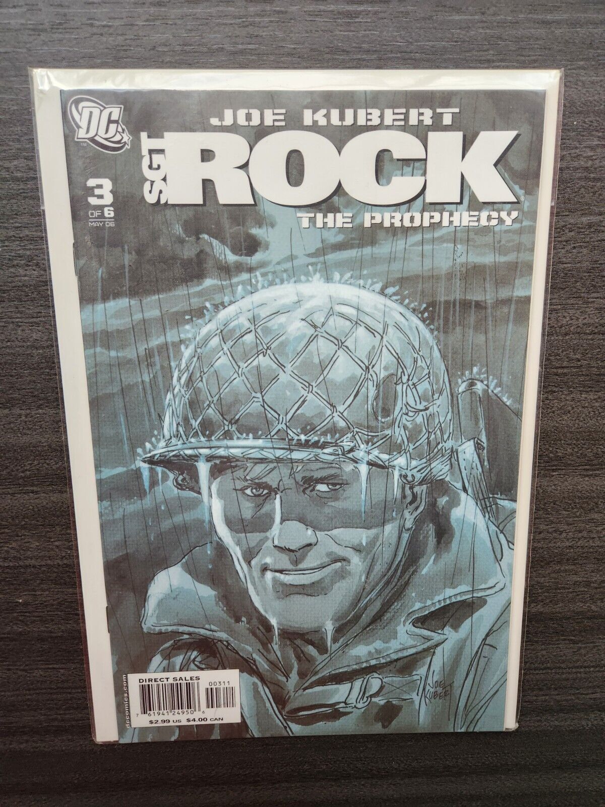 SGT ROCK: The Prophecy, #3, 2006 Joe Kubert Art & Story VF/NM