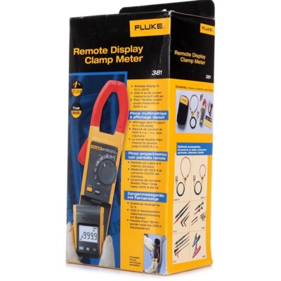 FLUKE 381 Remote Display True RMS AC/DC Clamp Meter with iFlex