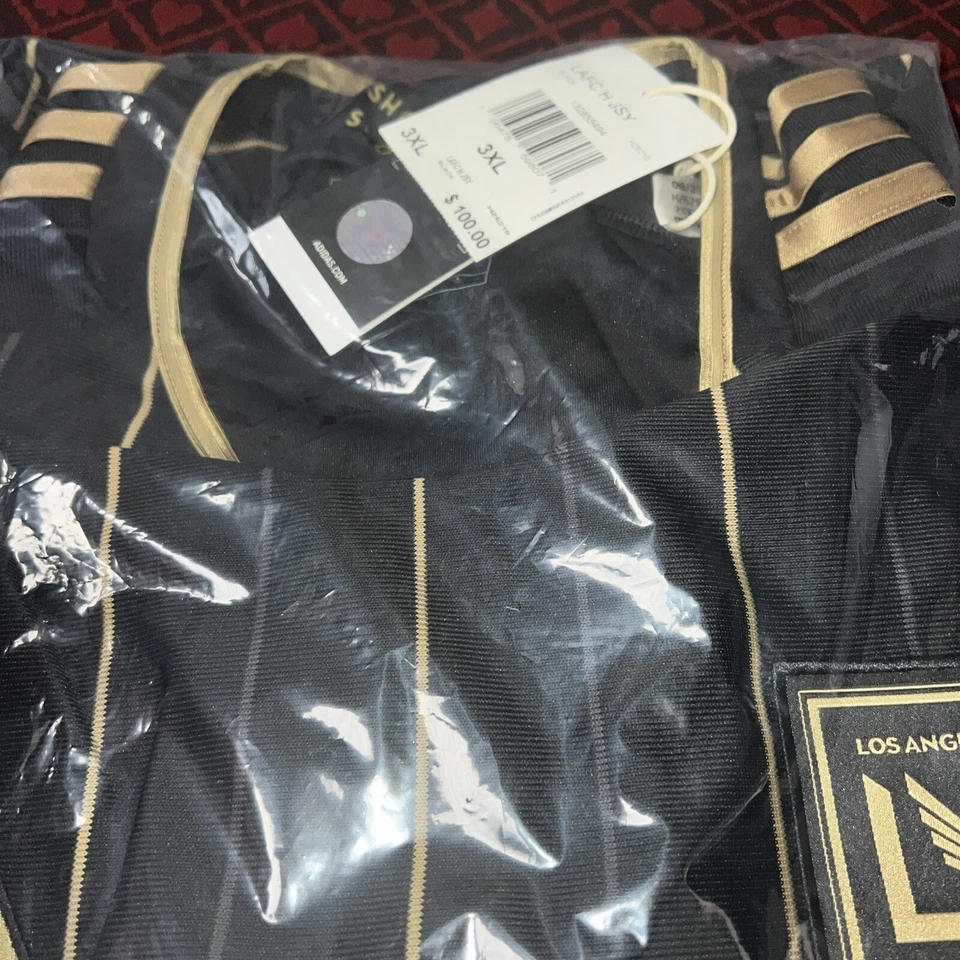 Camiseta deportiva para hombre Adidas 2024-25 LAFC Stadium Home nueva 2XL Foto 4 de 4