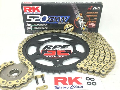 2014-2017 Yamaha FZ09 RK ZXW 520 XW-Ring Racing Chain and