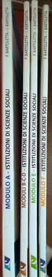 4 Bände sozialwissenschaftliche Institutionen - F. und I. Bartoletta - F.lli Graf -2002 -M