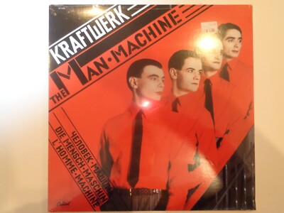 KRAFTWERK The Man Machine 1st US Pressing CAPITOL SN-16302 1978 Vinyl LP Sealed