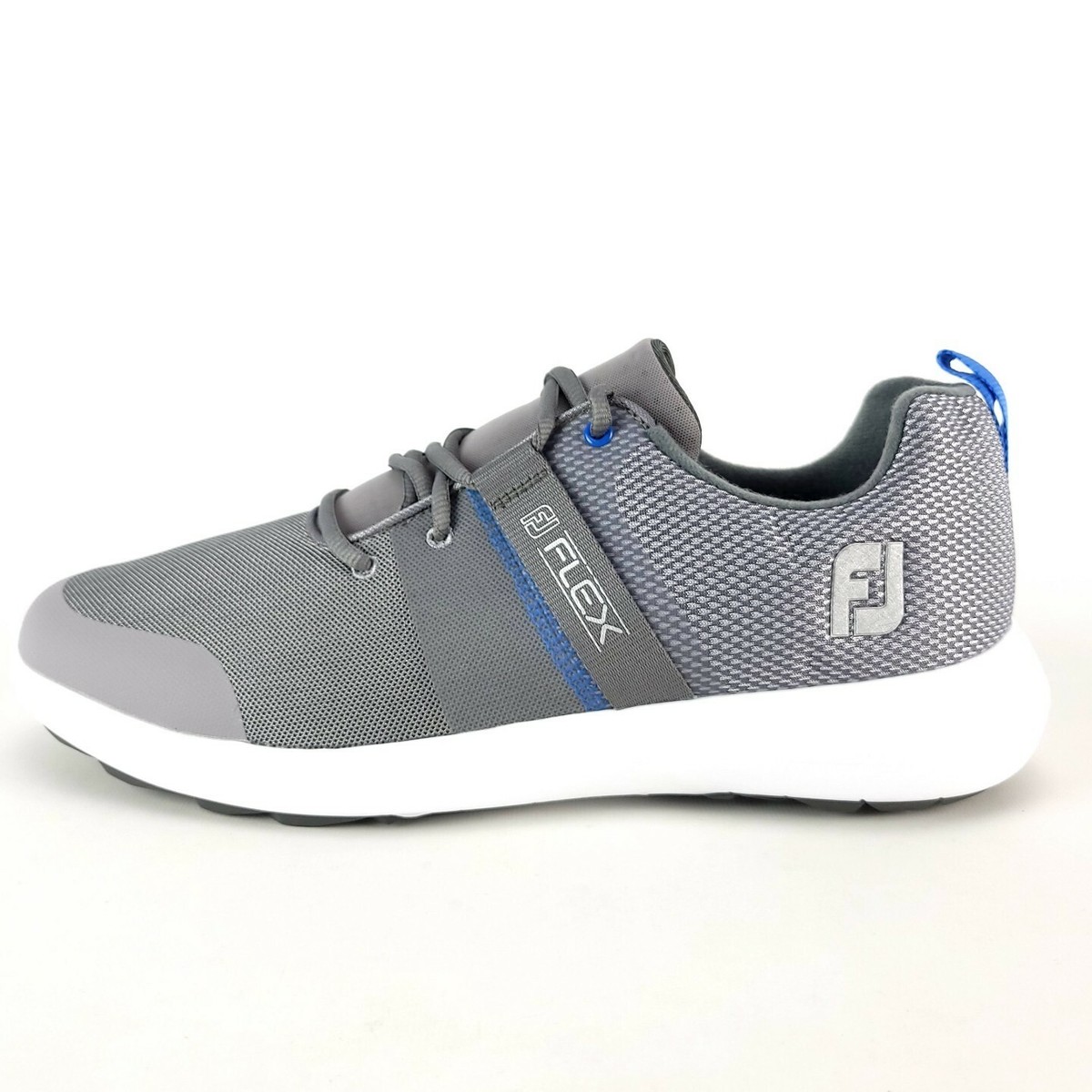 FootJoy FJ Flex Spikeless Golf Shoes 56121 Gray Medium Pick  display picture 3