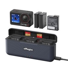 Fast Charging Box Battery Storage Compartment For DJI Osmo Action 5 Pro Parts