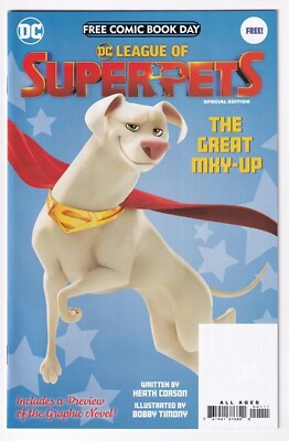 DC LEAGUE OF SUPER-PETS Special Edition FCBD Free Comic Book Day 2022 No Stamps