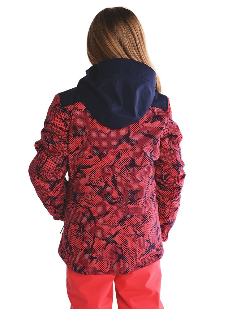 KJUS Girls Surface Insulated Ski Jacket Size 164 US 14 Lipstick
