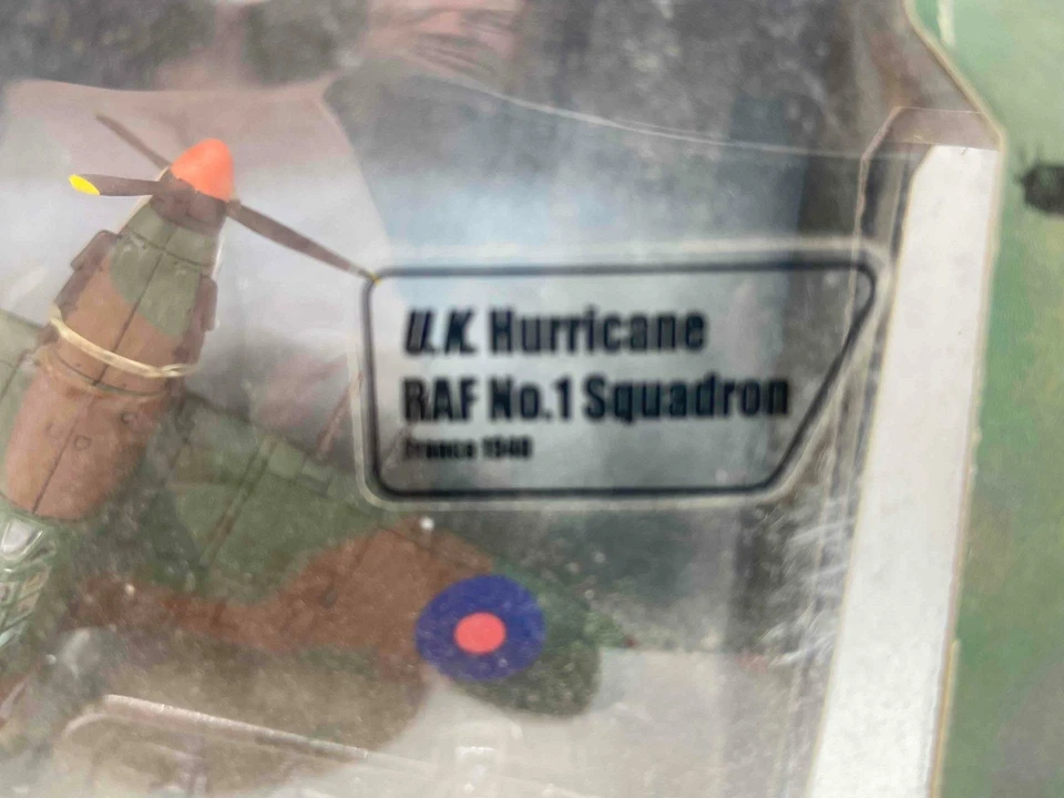 Forces of Valor Combat Proven Machines 1:72 UK Hurricane RAF No 1 Squadron NIB - Image 2 of 3