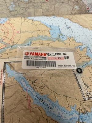 #ad Yamaha #65L 14997 00 Fuel Pressure Seal $9.75