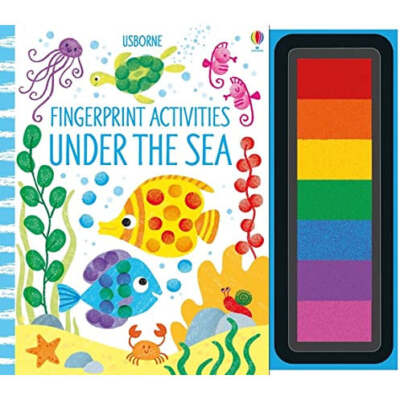 Usborne Fingerprint Activities Under the Sea NEW