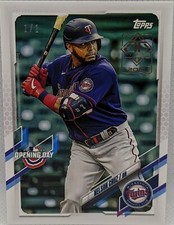 NELSON CRUZ 2021 Topps Transcendent VIP PARTY Opening Day SP #1/1 Twins Rangers