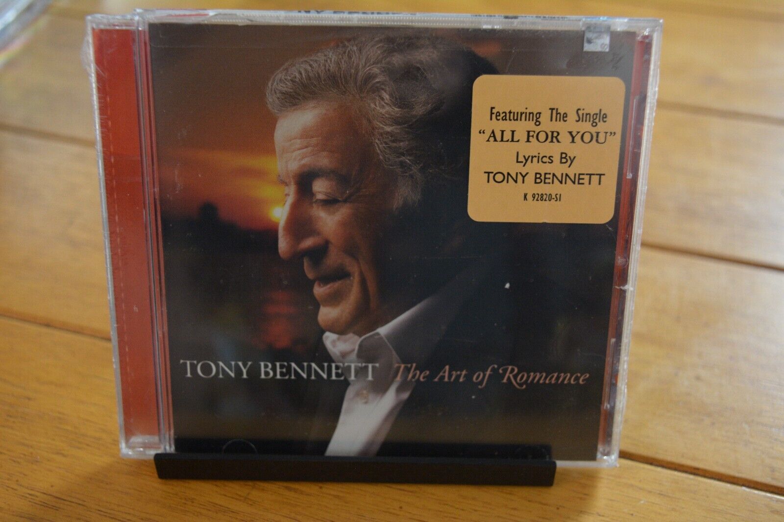 TONY BENNETT CD "THE ART OF ROMANCE" [NEW SEALED] COLUMIA HYPE STICKER [145]