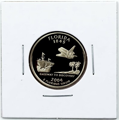 2004-S 25c Proof Florida State Quarter