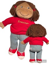 Vintage Francine Arthur Friends Plush Toy Stuffed Doll 16" Marc Brown PBS 1996