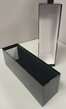 Guardhouse Graded Card Slotted Black Storage Box Container Holds 25 PSA Slabs