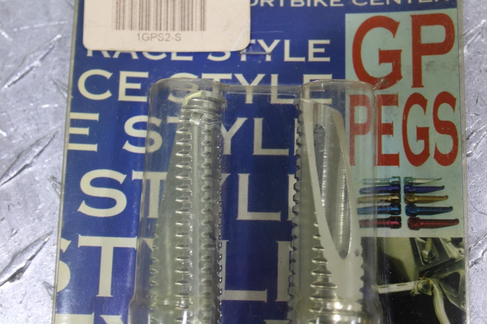 Suzuki Bandit 600 GSF600S 1997 obras de competición reposapiés delanteros juego de clavijas peldaños Foto 3 de 4