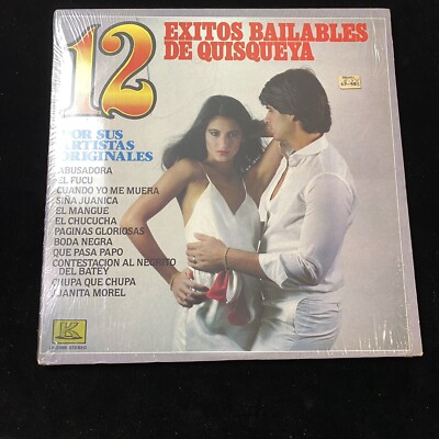 12 Exitos Bailables De Quisqueya Various Artists 1981 LP-31005 Vinyl 12''