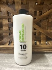 Prolific Hair Cream Developer 10 Volume 32 fl. oz Prolific Hair New