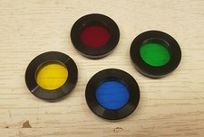 4 Astronomie Teleskop Okular Farb filter set Planeten Beobachtung Teleskopokular