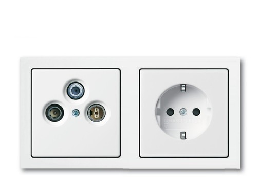 Busch-Jaeger Inserto Interruttore Pulsante Cieco US 20204 - Foto 3