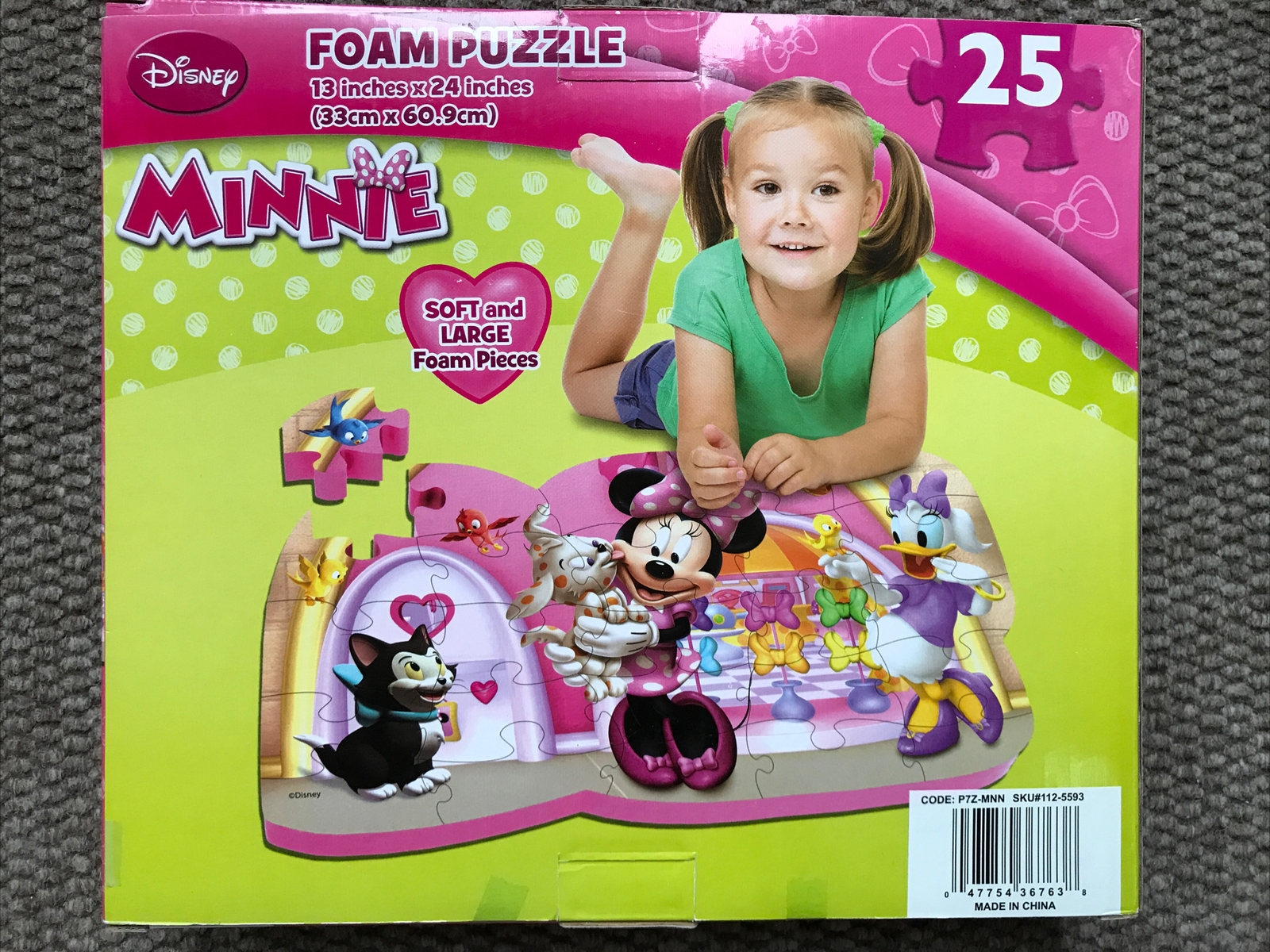 minnie mouse foam floor puzzle