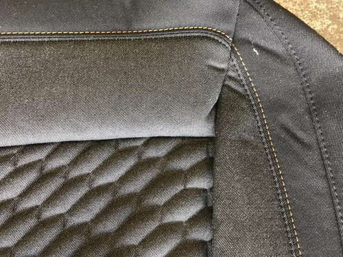 FACTORY ORIGINAL OEM CLOTH REPLACEMENT SEAT COVERS EBONY CHEVROLET EQUINOX 2020 - Picture 4 of 11