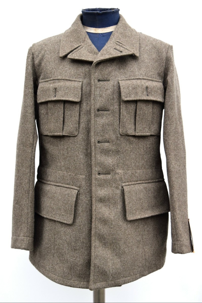 Vintage Swedish Army Fitted Wool Coat / Jacket / Tunic WWII M39