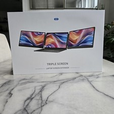 14-inch portable triple-screen display display, 1080P portable dual FHD monitor