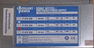 PC NETZTEIL ATX 350WATT IDE PATA PFC Temperaturregelung