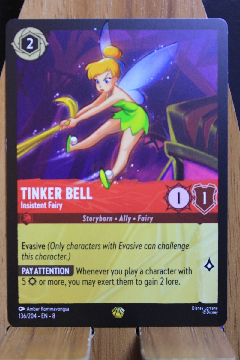 Lorcana: Tinker Bell - Insistant Fairy | eBay