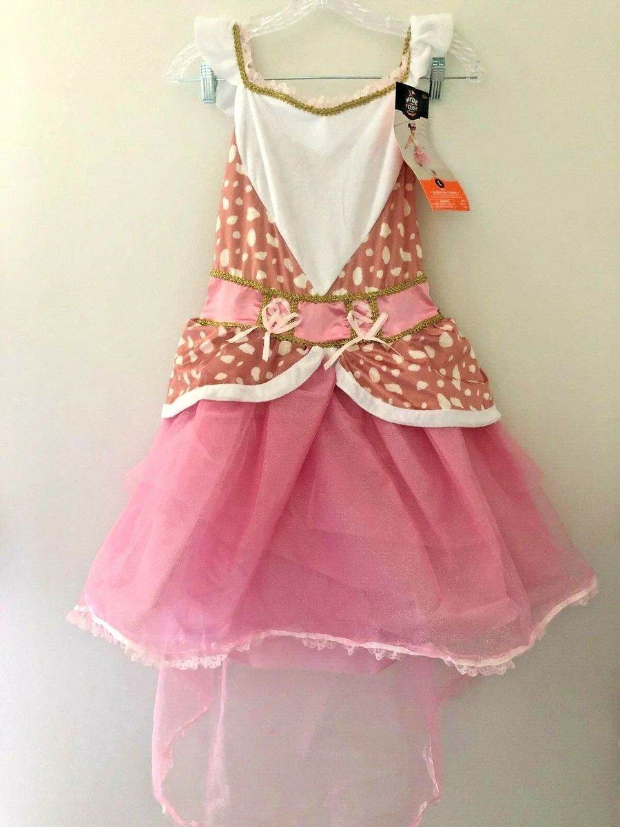 4pc NEW HYDE EEK Girls MAGICAL FAWN BALLERINA DRESS UP COSTUME
