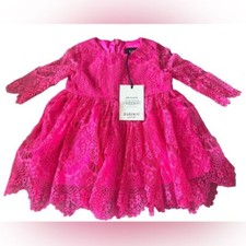 NWT Bardot Girls Gertrude Scalloped Lace Dress