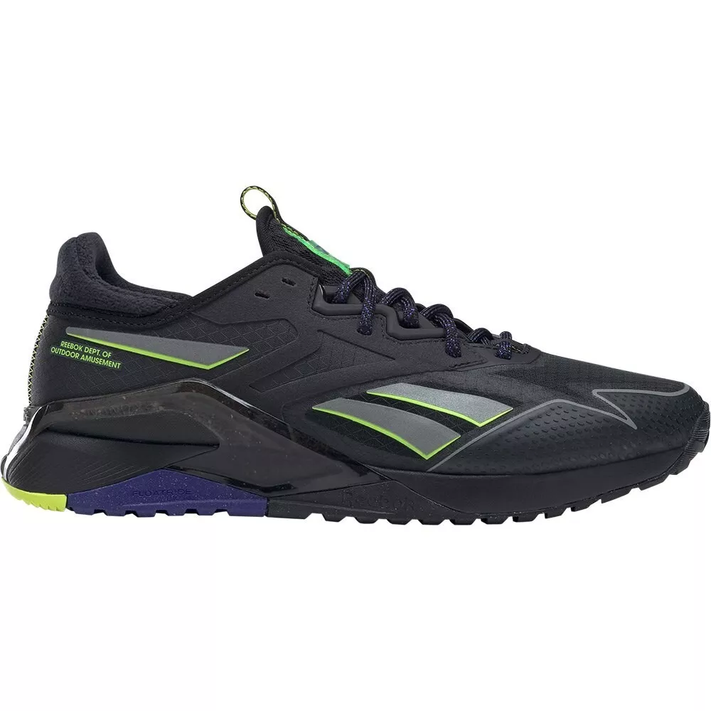 Reebok Nano X2 TR Adventure Winter Mens Training Shoes Black Size UK 8