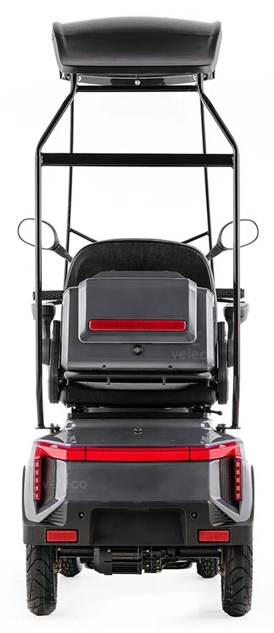 Electric Mobility Scooter GRAVIS GRAY with Canopy 1000W - Image 4 of 4