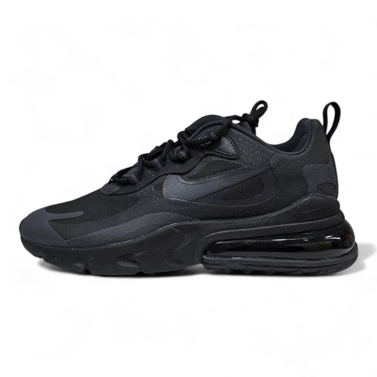 Nike Air Max 270 React Black Oil Grey Trainers (CI3899 003) 90 95