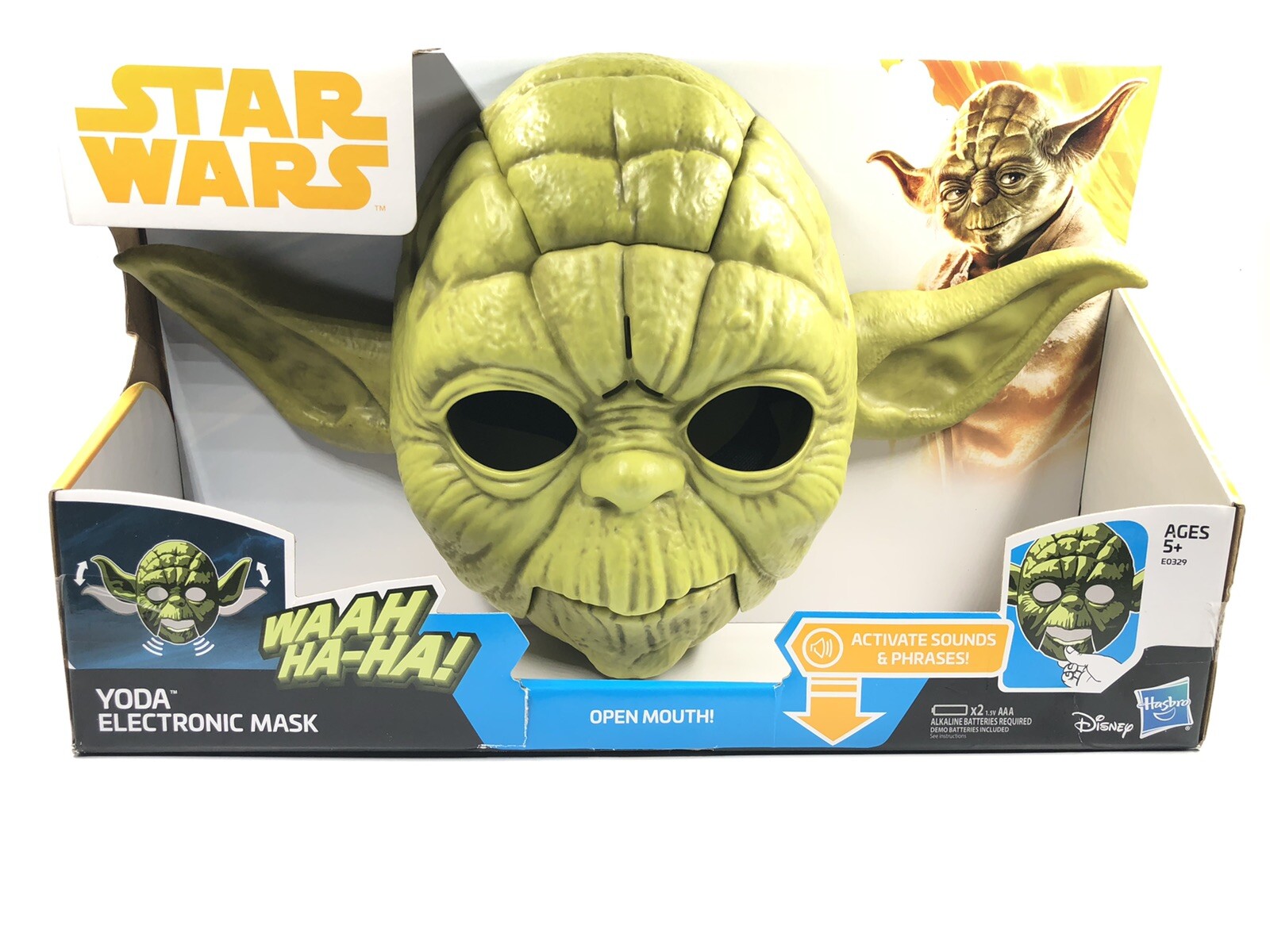 Hasbro Disney Star Wars Yoda Electronic Mask Activate Sounds & Phrases
