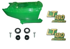 NewLower Hood & Set of 2 Decals Replaces AM131759 AM132038 Fits John Deere LT180