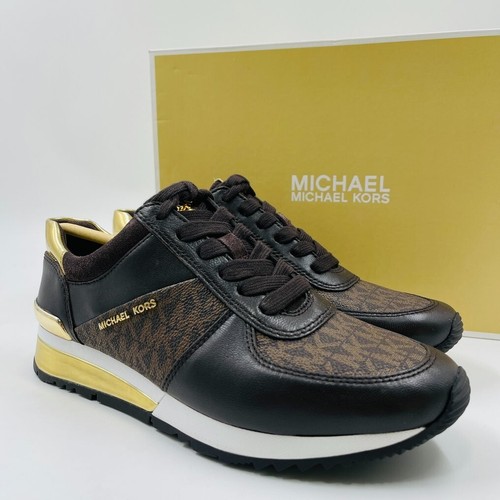 Zapatillas Michael Kors Cuero Marrón EUR 35,5 US 5 UK 3 - Imagen 3 de 10