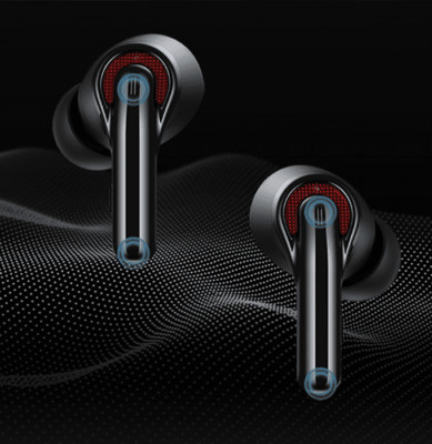Tribit Wireless Bluetooth Earbuds BTH93 Flybuds C1 Qualcomm - Schwarz